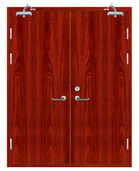 钢质隔热防火门-MW008